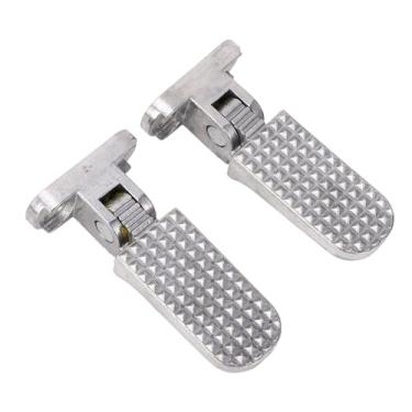 Imagem de Apoio para Os Pés Motocicleta Pegs de Liga de Alumínio Pedais Dobráveis ​​para Descanso Dos Pés Bicicleta Pedal Dobrável para Bicicletas Elétricas Bicicletas de Montanha