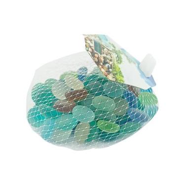 Imagem de  Kit 50 Mini Pedras Decorativas Foscas Sortidas 250g - Aliança