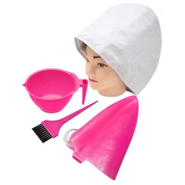 Imagem de Touca Térmica Branca 110V + Tigela Pincel Touca Reflexo - Santa Clara