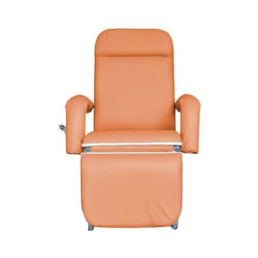 Imagem de Poltrona Reclinável Hospitalar Descanso Luxo Preta - Metal Solution, L