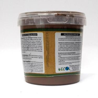 Imagem de Massa Para Calafetar Madeira Retok Acrilica 370 Gr Imbuia - Machado Qu