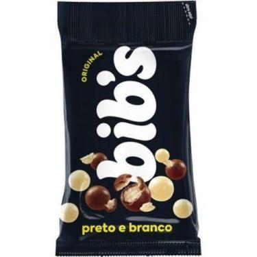 Imagem de Confeito Chocolate Preto e Branco 40g 1 UN Bibs