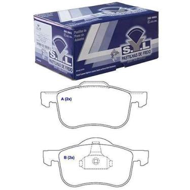 Imagem de Pastilha De Freio Dianteira - Sistema Teves - VOLVO C70 00 a 02 / VOLV