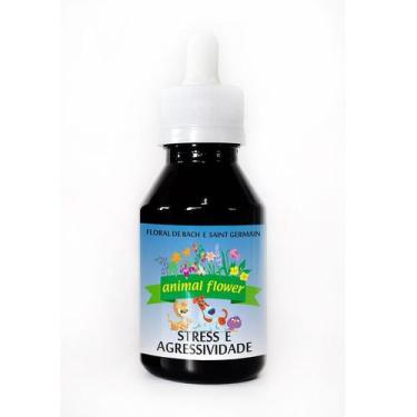 Imagem de Floral de Bach Stress e Agressividade Animal Flower - 100ml - Amborela