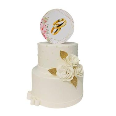 Imagem de Bolo fake casamento - Catavento