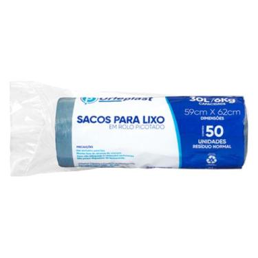 Imagem de 250 Saco de Lixo 30 Litros em Rolo Bobina - AAZ