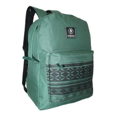 Imagem de Mochila Masculina Juvenil Rabisk Escolar Passeio Cores, Masculina