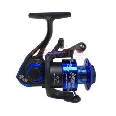 Imagem de Molinete Araguaia 2000 - 3 rolamentos - Polo Imports, Azul