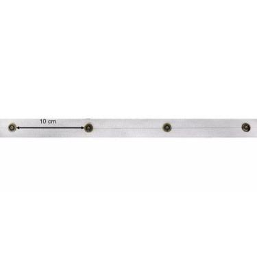 Imagem de Fita wave botao - 10x10 regular para cortina wave rolo 10 metros - DEC