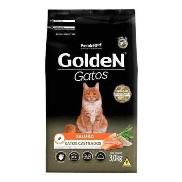 Imagem de GoldeN Gatos Castrados Salmão 3 kg - PREMIER