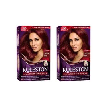 Imagem de Coloraçao Koleston 4446 Borgonha Vibrante-Kit C/2Un