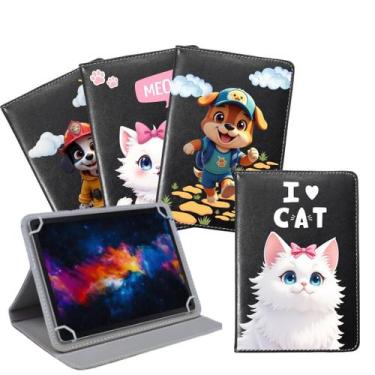 Imagem de Case Giratória Infantil Personalizada Para tablet Universal 9 Polegada