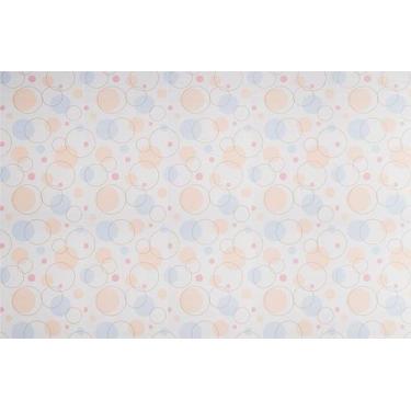 Imagem de Papel de Parede Texturizado Infantil Bolinhas Happy World (0,53m x 10m