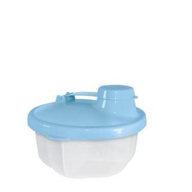 Imagem de Porta leite em pó com 3 divisórias - INJETEMP, Azul