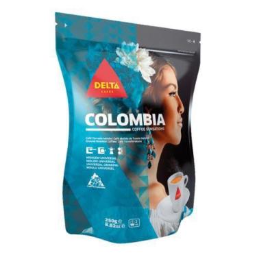 Imagem de Café Torrado E Moído Delta Colômbia 250G - Delta Cafés