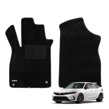 Imagem de WENNEBIRD Tapetes superiores para Honda Civic 2022-2025, ultra espessos, redutores de ruído, antiderrapantes para todos os climas – Conjunto de 2 peças