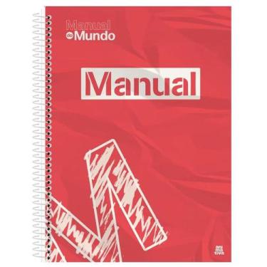 Imagem de Caderno Escolar Cornell 1M 160 Folhas Manual do Mundo Animativa (Capas