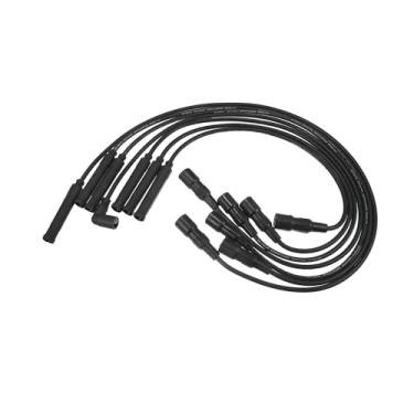 Imagem de A ABSOPRO Cabo de chicote de bobina de ignição para vela de ignição de carro 7 mm adequado para BMW 325es 1986-1987 528e 1982-1987 2.7L No.12121705714 - Pacote com 7 itens de substituição