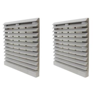 Imagem de 2 Venezianas Grelha C/ Filtro Para Microventilador Metaltex