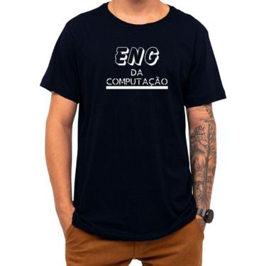 Imagem de Camiseta Faculdade Engenharia De Computação Uni 100% Algodão