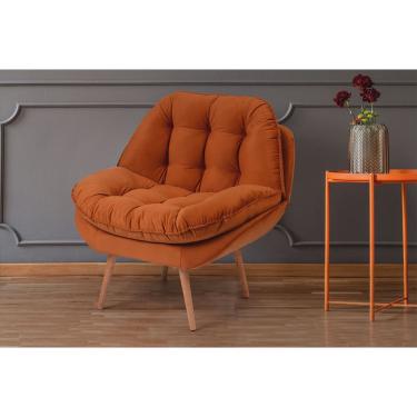 Imagem de Poltrona Malibu Laranja Escuro - Cambuí