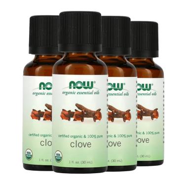 Imagem de Óleo de Cravo Now Foods 30 ml Orgânico Importado 4un