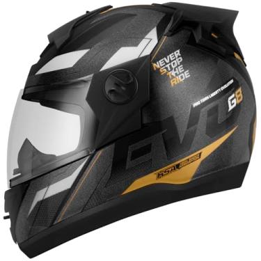 Imagem de CAPACETE FECHADO PRO TORK EVOLUTION 788 G8 EVO BLACK EDITION BLACK TAM. 58