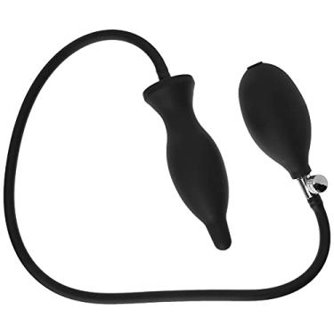 Imagem de Lovetoys Plug Anal Inflável Mr John - Coleção Fetiche Preto