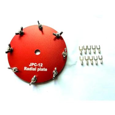 Imagem de GOOZEEZOO Placa radial para antena JPC-12 HF antena portátil de ondas curtas JPC-7 JPC-350