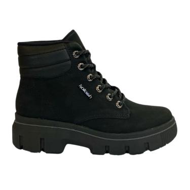 Imagem de Bota Coturno Kolosh C3371 Feminino Preto cano baixo