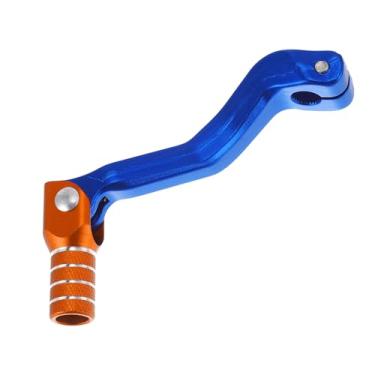 Imagem de A ABSOPRO Alavanca de câmbio dobrável de motocicleta para Kayo T2 Pedal Shift Arm Blue Orange Silver Tone 1 peça