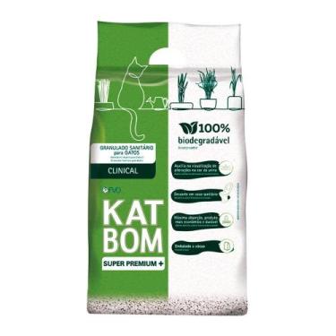 Imagem de Areia Higiênica Katbom Clinical Granulado Para Gatos 3Kg