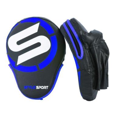 Imagem de Manopla De Foco Aparador De Soco Muay-Thai Boxe Stylo Sport, Azul