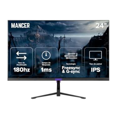 Imagem de Monitor Gamer Mancer Valak Z3S | 23.8 Polegadas | IPS | 2K (QHD) | 1ms | 180Hz | FreeSync e G-Sync | HDMI/DP | MCR-VKZ3S-BL01