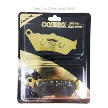 Imagem de Pastilha Freio Cerâmica Dianteira Cobreq N-934C R1250 GS F700 F800 GS 