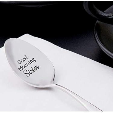 Imagem de Presentes de irmã - Bom dia irmã colher presente da irmã - presentes de aniversário de irmã da irmã