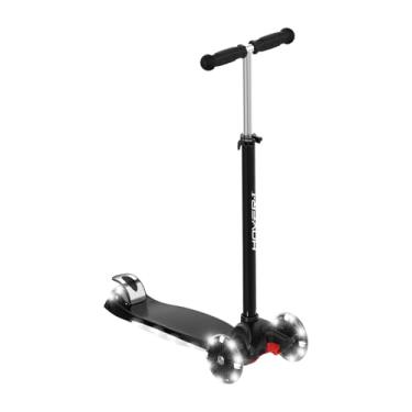 Imagem de Hover-1 Scooter Scout Kick para crianças com luzes de roda multicoloridas, rodas dianteiras de 12 cm, freio de pé traseiro e capacidade de peso de 50 kg