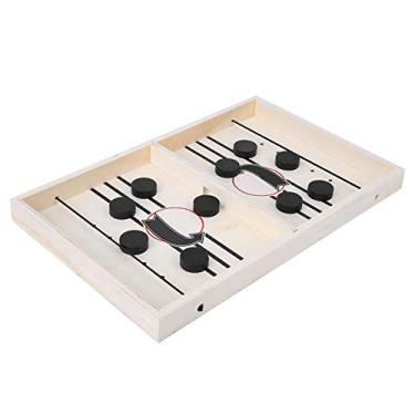 Imagem de aqxreight Jogos de Tabuleiro Hóquei Catapulta CH Interativa Parent Parent Home Recreational Toy Al Toy Board GameCatapult Chessice Hockey Gamebumper Chessbouncing Xadrez (Xadrez de gatos)
