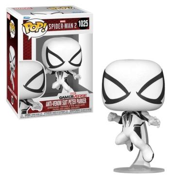 Imagem de Boneco Funko Pop! Spider-Man 2 Peter Parker Traje Anti-Venom