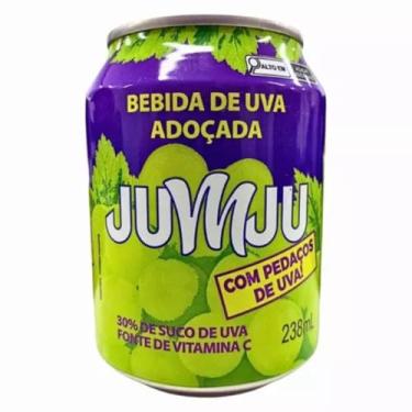 Imagem de Suco De Uva Importado Jumju Com Pedaços Lata 238ml