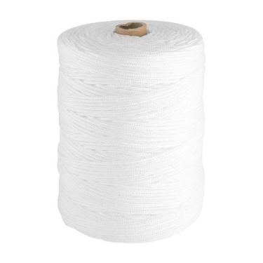 Imagem de Corda multifilamento trançada 4,0mm x 400m branca vonder