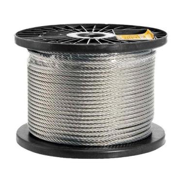 Imagem de CABO DE AÇO VONDER INOX 6X19m 100M 4,76 mm 3/16