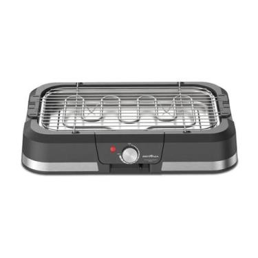 Imagem de Churrasqueira Elétrica Britânia Bcq40 Menos Fumaça Cor Preto 1500W 220