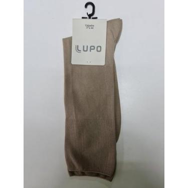 Imagem de Meia Social Masculina Poliamida Lupo Clássica 1100 Tamanho 37 a 44., N