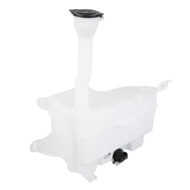 Imagem de Luqeeg Conjunto de tanque de reservatório de lavadora de para-brisa, reservatório de fluido de lavagem de para-brisa com mangueira de tampa 8531506220 Substituição para 2012 a 2017 (sem porta do