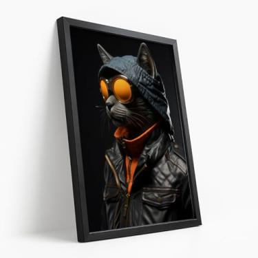 Imagem de Quadro Decorativo Força Papel Higiênico Com Moldura Frase Engraçada Banheiro Criativo Humor Preto e Branco Geek Divertido Decoração Moderna