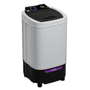 Imagem de Máquina de Lavar Roupas Semiautomática Praxis 10Kg 5 Programas 380W BRANCO 220V