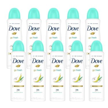 Imagem de Kit 10 Desodorante Dove Nutritive Secrets Aerosol Antitranspirante Matcha e Flor de Sak...