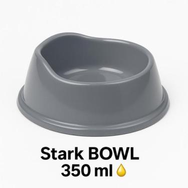 Imagem de Melhor Comedouro Pet 350ml Plástica Antivazamento Para Caes e Gatos - 