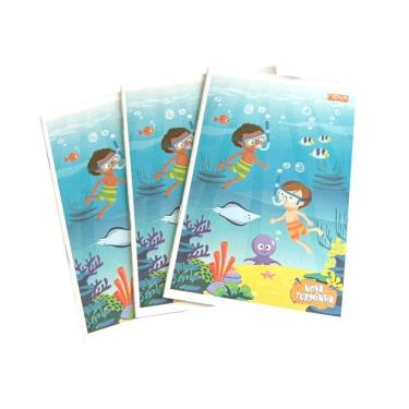 Imagem de Caderno Brochura Pequeno Flexível Com 48 Folhas 20X14Cm-20Un